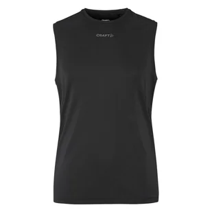 Męska koszulka bez rękawów CRAFT ADV ESSENCE SL TEE 2 M 1914794-999000 – Czarny - Koszulki męskie - miniaturka - grafika 1