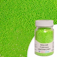 Dodatki do ciast w proszku - Posypka cukrowa MACZEK ZIELONY LIMONKOWY Sweet Decor, 75 g - miniaturka - grafika 1