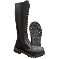 Odzież taktyczna i umundurowanie - Buty BRANDIT Glany Phantom 20 Dziurek Czarne - miniaturka - grafika 1