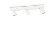 Lampy sufitowe - Ideal Lux Oprawa sufitowa RUDY PL3 biała 229065 - miniaturka - grafika 1