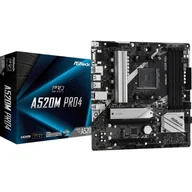 Płyty główne - ASRock A520M Pro4 (90-MXBDU0-A0UAYZ) - miniaturka - grafika 1