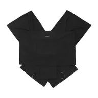 Chusty do noszenia dzieci - Chusta do noszenia niemowląt MomCozy M21FWCJ05-US (czarna) - miniaturka - grafika 1