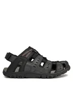Sandały męskie - Geox Sandały Uomo Sandal Strada U4524C 000ME C9999 Czarny - miniaturka - grafika 1