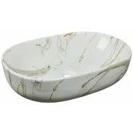Umywalki - Umywalka ceramiczna Teja 60 Invena - miniaturka - grafika 1