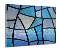 Deski do krojenia - osłona na płytę indukcyjną Witraż niebieski 60x52, ArtprintCave - miniaturka - grafika 1