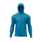 Kurtki męskie - COMPRESSPORT Kurtka biegowa HURRICANE WATERPOOF 10/10 JACKET mosaic blue - miniaturka - grafika 1