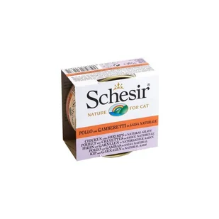 Schesir Natural Kurczak z szynką w sosie 70g - Mokra karma dla kotów - miniaturka - grafika 3