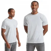 Koszulki męskie - T-shirt Gruba Koszulka Męska Bawełna 210g Fruit of Loom 610440 SZARY XXL - miniaturka - grafika 1