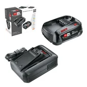 Akumulatory do elektronarzędzi - Akumulator BOSCH 1600A031T4 2.5 Ah 18V + ładowarka - miniaturka - grafika 1
