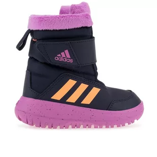 Buty adidas Winterplay Boots GZ6799 - granatowo-różowe - Adidas - Śniegowce damskie - miniaturka - grafika 1