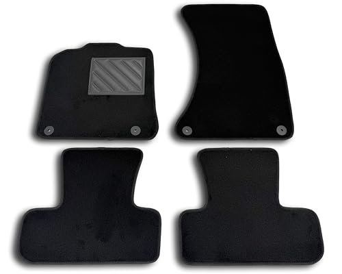 Dywaniki samochodowe do Audi Q5 8R 2008-2016 Dostosowane, antypoślizgowe, wzmocnione gumowe progi, kotwy