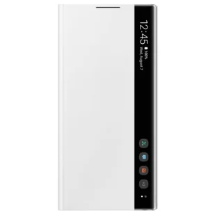 Samsung Etui Clear View Cover Galaxy Note 10 Biały EF-ZN970CWEGWW - Etui i futerały do telefonów - miniaturka - grafika 1