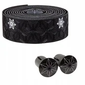 Kierownice rowerowe - Owijka SUPACAZ SUPER STICKY GALAXY czarna + białe gwiazdki - miniaturka - grafika 1