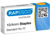 Zszywki - Zszywki biurowe Rapesco 10/4 1000 sztuk - miniaturka - grafika 1