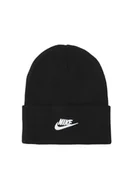 Czapki damskie - Nike FB6528-010 U NK Peak Beanie TC FUT L Czapka z daszkiem Unisex Dorosły Czarny/Biały Rozmiar 1SIZE - miniaturka - grafika 1
