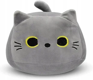 MIĘKKI OKRĄGŁY KOTEK PODUSZKA MASKOTKA PLUSZAK DLA DZIECI ROZMIAR M 30 cm - Maskotki i pluszaki MIĘKKI OKRĄGŁY KOTEK PODUSZKA MASKOTKA PLUSZAK DLA DZIECI ROZMIAR M 30 cm - Maskotki i pluszaki - miniaturka - grafika 1