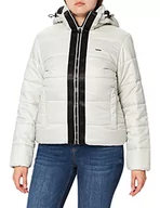 Kurtki damskie - G-STAR RAW Meefic kurtka damska z kapturem, Niebieski (oyster blue D17597-B958-C628), M - miniaturka - grafika 1