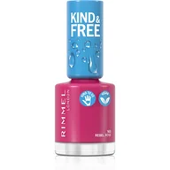 Lakiery do paznokci - Rimmel Kind & Free lakier do paznokci odcień 165 Rebel Rose 8 ml - miniaturka - grafika 1