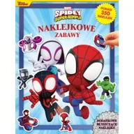 Kolorowanki, wyklejanki - Naklejkowe zabawy. Marvel Spidey i superkumple - miniaturka - grafika 1