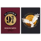 Zeszyty szkolne - Zeszyt A5/60K linia Harry Potter (5szt) - Beniamin - miniaturka - grafika 1