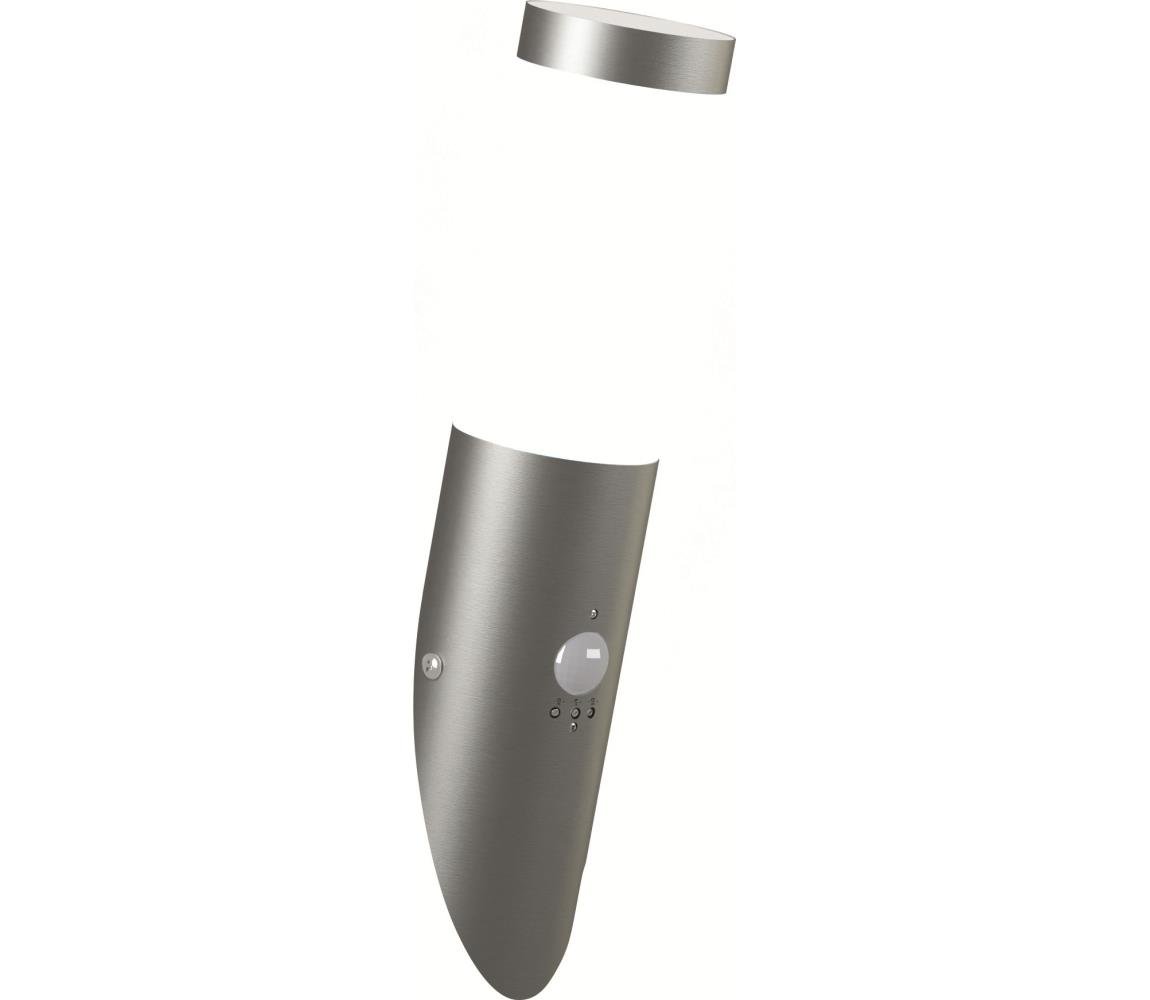 Brilagi - Kinkiet zewnętrzny z czujnikiem ELIA 1xE27/20W/230V IP44 chrom