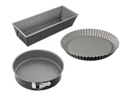 Formy do ciast - zenker Zestaw form do pieczenia, 3 sztuki - miniaturka - grafika 1