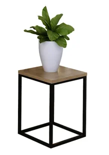 Stojak na kwoaty w stylu loft czarny + dąb lancelot F7-G24 - Kwietniki Stojak na kwoaty w stylu loft czarny + dąb lancelot F7-G24 - Kwietniki - miniaturka - grafika 1