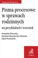 E-booki - prawo - Pisma procesowe w sprawach rodzinnych na przykładach i wzorach - miniaturka - grafika 1