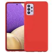 Etui i futerały do telefonów - Hurtel Silicone Case elastyczne silikonowe etui pokrowiec Samsung Galaxy A32 4G czerwony - miniaturka - grafika 1