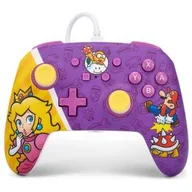 Akcesoria do Nintendo - Kontroler PowerA Enhanced Wired pro Nintendo Switch - Princess Peach Battle (NSGP0092-01) - miniaturka - grafika 1