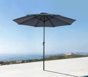Parasol ogrodowy MOOREA 3m Dark Grey - Focus Garden - Parasole ogrodowe - miniaturka - grafika 1