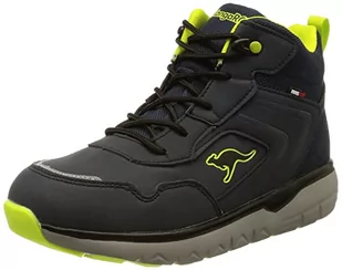 KangaROOS K-TS Kimo RTX kozaki, granatowe/limonkowe, 33 EU - Kozaki damskie - miniaturka - grafika 1