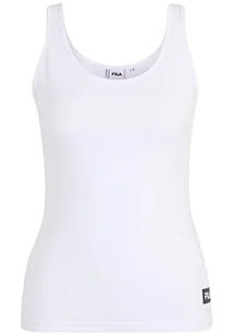 FILA Damska koszulka Borovo na ramiączkach/Cami Shirt, Bright White, XS - Koszulki i topy damskie - miniaturka - grafika 1