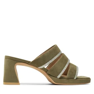 Klapki Caprice 9-27211-42 Khaki - Klapki i japonki damskie - miniaturka - grafika 1