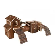 Akcesoria dla gryzoni - Trixie 6163 Natural Living Frida Tunnel system, 47 × 22 × 15 cm - miniaturka - grafika 1