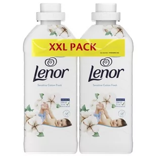 Płyn do płukania LENOR Sensitive Cotton Fresh 1620 ml - Środki do prania - miniaturka - grafika 1