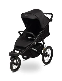 Caretero, wózek spacerowy lima deluxe black - Wózki dziecięce - miniaturka - grafika 1