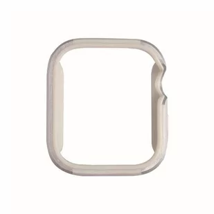 UNIQ etui Valencia Apple Watch Series 4/5/6/SE 44mm. srebrny/titanium silver - Akcesoria do smartwatchy - miniaturka - grafika 3