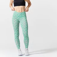 Spodnie sportowe damskie - Legginsy fitness damskie Nyamba Fit+ 500 Slim - miniaturka - grafika 1