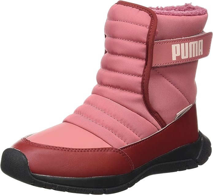 Buty dziecięce Puma Nieve śniegowce różowe-35
