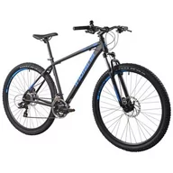Rowery - Rower górski MTB INDIANA X-Pulser 1.9 M23 29 cali męski Czarno-niebieski - miniaturka - grafika 1