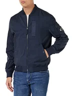 Kurtki męskie - MUSTANG Męska kurtka w stylu Daniel Hbrd Bomber, Outer Space 5330, 3XL - miniaturka - grafika 1