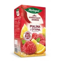 Herbapol Herbapol Herbaciany Ogród Herbatka owocowo-ziołowa malina z cytryną 54 g (20 x 2,7 g) - Herbata - miniaturka - grafika 1