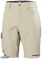 Spodnie sportowe męskie - Shorts HELLY HANSEN Kensington Service, beige C54 - miniaturka - grafika 1