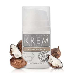 Krem do twarzy z Masłem Shea 30% odżywczy 50ml - Kremy do twarzy - miniaturka - grafika 1