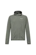 Koszulki męskie - Salewa Koszulka trekkingowa męska Puez Sun Hoodie szara 52_XL - miniaturka - grafika 1
