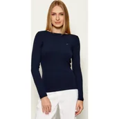 Bluzki damskie - Tommy Hilfiger Bluzka | Slim Fit - miniaturka - grafika 1