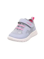 Buty dla dziewczynek - Superfit Dziewczęce Sport7 Mini Sneakersy, Jasnoniebieski, różowy 8400, 20 EU - miniaturka - grafika 1