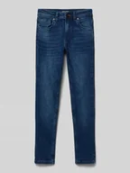 Spodnie i spodenki dla chłopców - Jeansy z 5 kieszeniami model ‘DOUGLAS’ - miniaturka - grafika 1