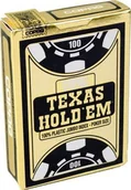 Powieści i opowiadania - Texas Hold'em 100% plastic jumbo - czarny - miniaturka - grafika 1